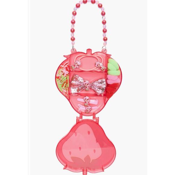 H.E.R. Accessories Kids’ Strawberry Shortcake Case & Accessory Set NWT In Bag - Picture 2 of 3